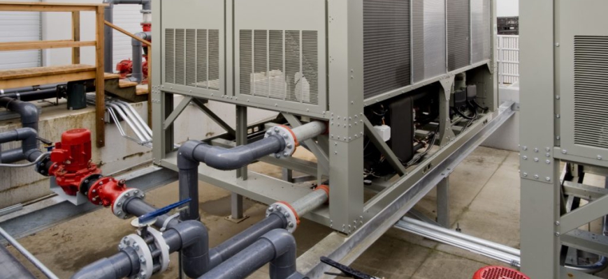 Thiết bị xử lý cáu cặn hệ thống Chiller, tháp giải nhiệt