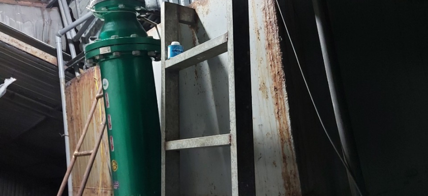 Lắp thiết bị tẩy cáu cặn