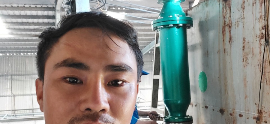 Lắp thiết bị tẩy cáu cặn
