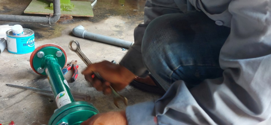 Lắp thiết bị tẩy cáu cặn công ty lò hơi